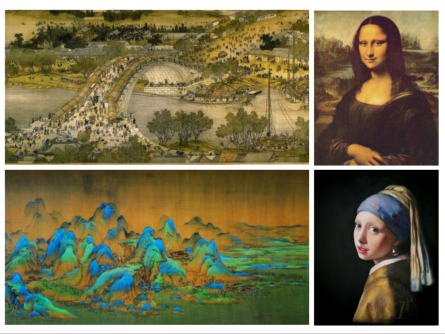 东方名画vs西方名画