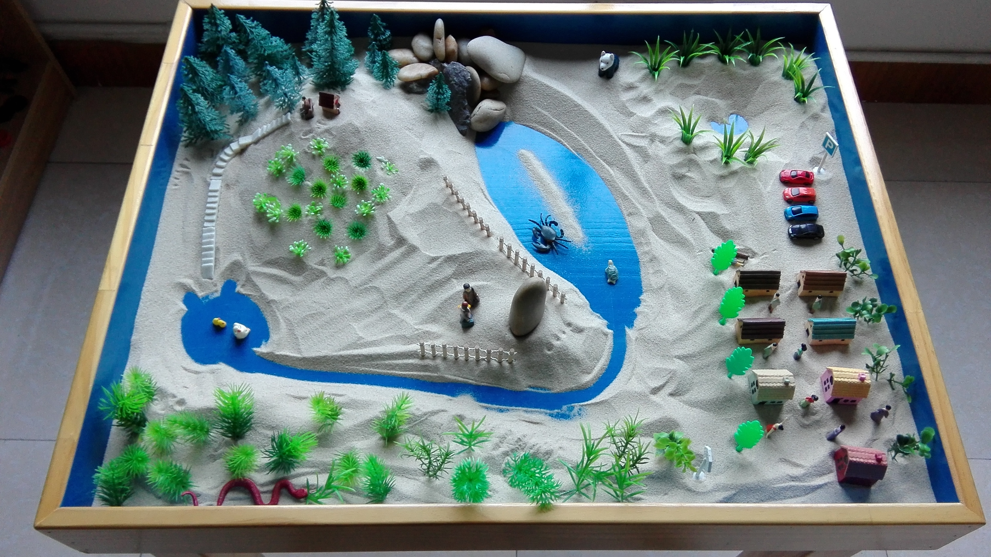 星期二沙盘游戏体验小组