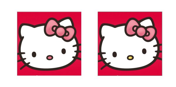 哪张才是真正的Hello Kitty：