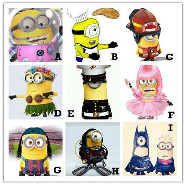 从下面的百变造型中，选一个