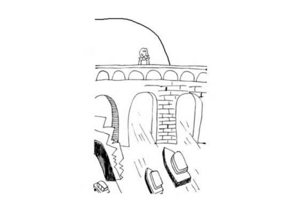 路上有一辆汽车，这辆车是要驶入隧道，还是刚从隧道驶出？