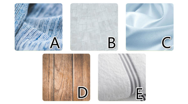 凭直觉选一个质地