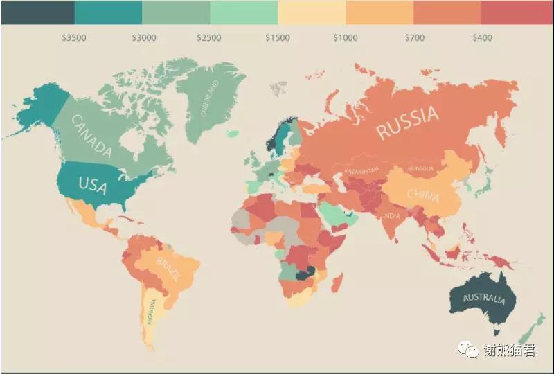 美国人均年收入2021_美国人均收入地图