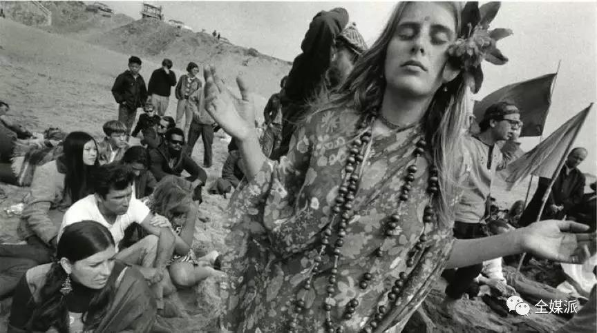 上世纪60年代的嬉皮士